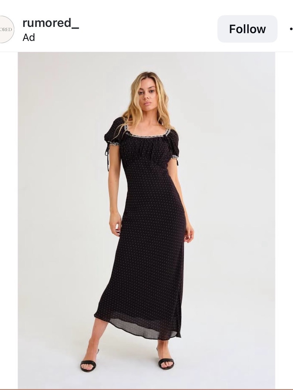 That's Amore Midi Dress